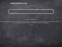 Tablet Screenshot of ipadjustablebases.com